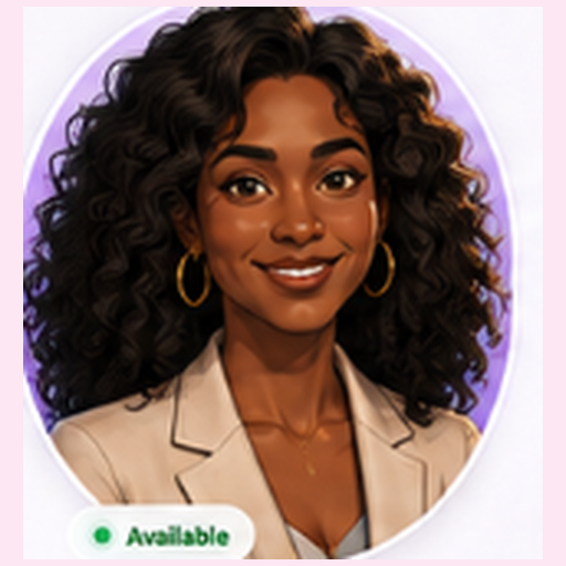 Illustrated portrait of Lola, the LearnOS wellbeing and study mentor